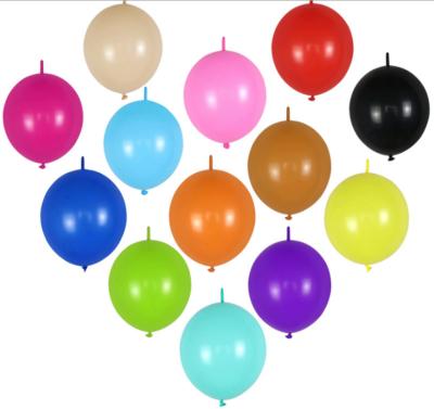 China Eco-Friendly Funny Toys Tail Multicolor Balloons Link Latex Tie Balloon For Wedding Birthday Party Supplies Wedding Room Decoration for sale