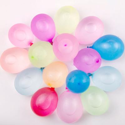 China Eco-friendly 37 Pcs Outdoor Summer Water Bomb Game Latex Balloons Bulk Self Sealing Pop Up Water Balloons for sale