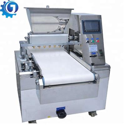 China New Type PLC Control Cookie Depositor Machine Fortune Cookie Cookies Making Machine for sale