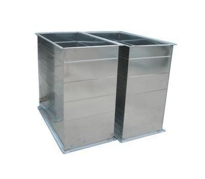 China Modern new type exhaust tdf rectangular galvanized flange duct good price customized size for sale