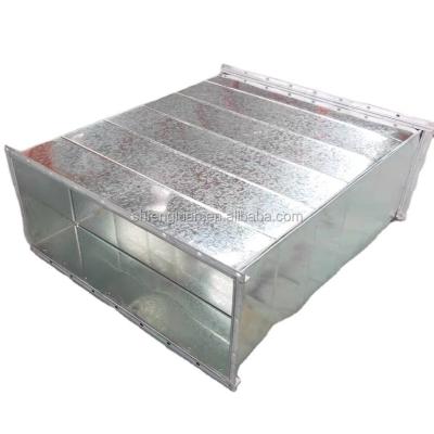 China Modern high quality durable using various exhaust tdf commercial rectangular galvanized flange duct for sale