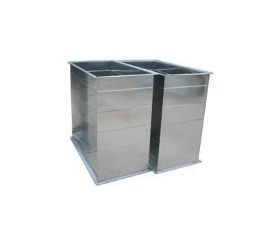 China Custom High Quality Industrial HVAC System Long Lifespan Rectangular Duct Air Muffler Duct For Ventilation for sale