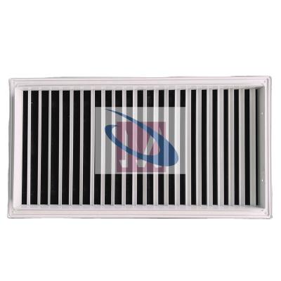 China Best selling simple structure factory air conditioning aluminum air vent with damper for square ceiling wholesale adjustable for sale