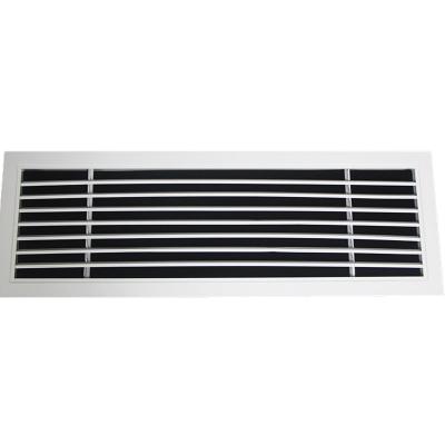 China Simple Structure Linear Air Diffuser Air Conditioning Ceiling Return Vent Grille for sale