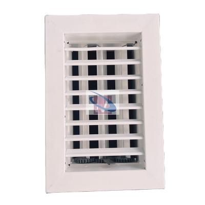 China Simple Structure HVAC Hot Selling Air Grille with Opposed Blade Damper, Adjustable Air Vents for sale