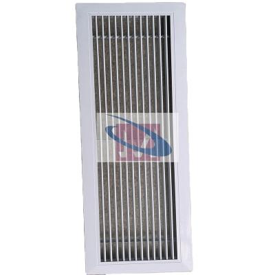 China Simple Structure Ventilation Aluminum Grills Linear Bar Air Grille for Ceiling or Side Wall for sale