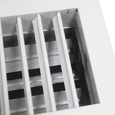 China Simple structure top quality widely used air conditioning supply aluminum air vent with damper for sale customized size for sale