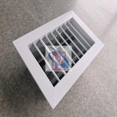 China Simple Structure HVAC Hot Selling Air Grille with Opposed Blade Damper, Adjustable Air Vents for sale