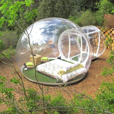 China Inflatable Clear Transparent Party Wedding Four Seasons Globe Tent PVC Globe Tent PVC Camping Event Outdoor Hotel for sale