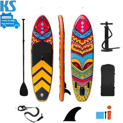 China Unisex Running Rack Up Board Inflatable Paddle Board All Round Inflatable Waterproof Surfboard SUP Full Set For Wholesale for sale