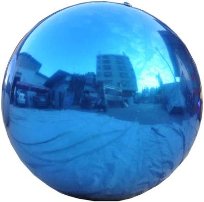 China Giant Inflatable Event Decoration Ball Party Decoration Mall PVC Sphere Mirror Floating Balloon For Party Commercial Advertising Mall for sale