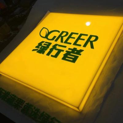 China Outdoor Buildings Digital 3D Store Decors Signage Numbers Illuminated Led Signboard Sign Letter for sale