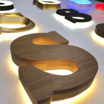 China High Quality Buildings Frontlit Advertising Signage Letters Led Signs Acrylic Backlit Letter Signboard for sale