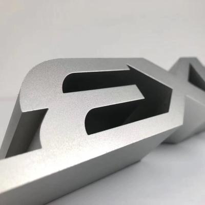 China Simple Custom Brass Letter Metal Letters Alphabet Stainless Steel 3D Stainless Steel Signage for sale