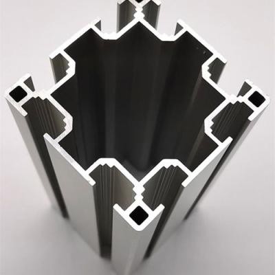 China Decorations Heavy Duty Aluminum Extrusion Square Profile Alloy Industrial Aluminum for sale