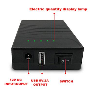 China PORTABLE Charging Support USB/DC Fast Camera DC Over Charge Pad 12V 6000Mah Rechargeable Battery for sale