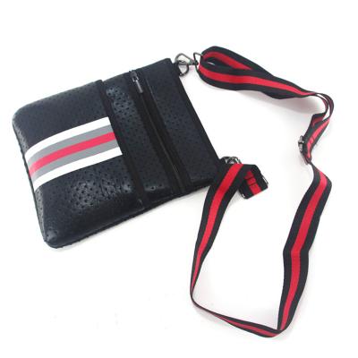 China Messenger Purse Bags Neoprene Cell Phone Messenger Bag for Passport Wallet Cash Money Earphone Women Neoprene Cross - Body Camera Bag for sale