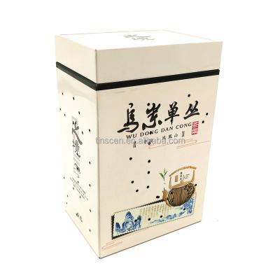 China Recycled Materials Like Right Angles Rectangular Tea Tin Box With Air Holes for sale