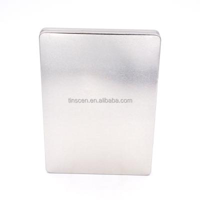 China Recatngle Shaped Rectangle CD DVD Storage Box, Metal Retangular Tin Box, Tin Box For CD Storage for sale