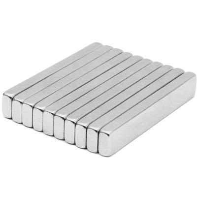 China Environmental Friendly N42 NiCuNi Plated 19.9kg Pulls 40x20x10mm Neodymium Magnets for sale