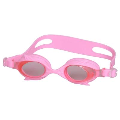 China Kids Swimming Goggles Fun Fish Style Kids Waterproof Design 100%UV Lens Shatterproof Anti-fog Protection for sale