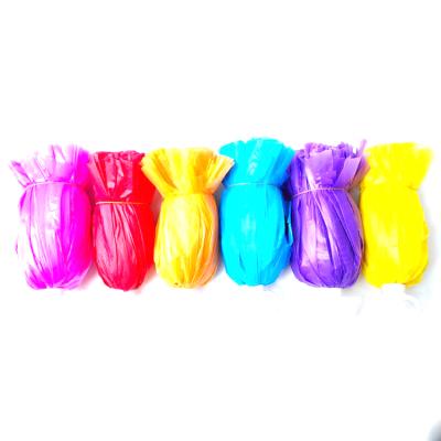 China Decorative Supplies Chinese Pompom Maker Cheerful Orange Pompom for Decoration for sale