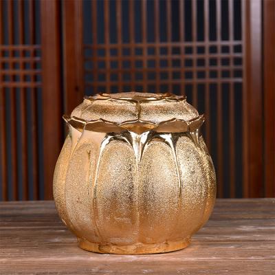 China American Style Pet Indoor Pet Urn Ceramic Cremation Urns for sale