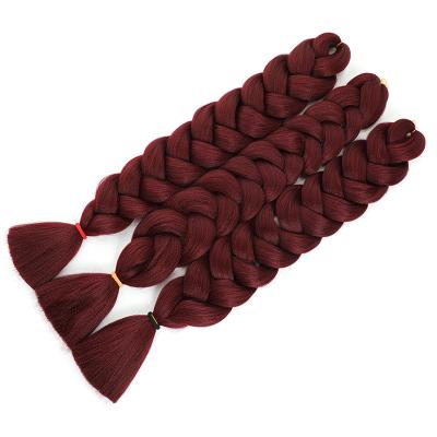 China Wholesale x wave Afro pressure braiding hair synthetic jumbo braid marley braid hair extension with great price for sale