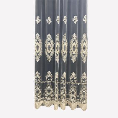 China Europe curtains with embroidery, turkish curtain fabric for sale