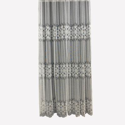 China Modern Soft White Voile Curtain Innermor Curtains Ready Made For Living Room Warp Knitting for sale