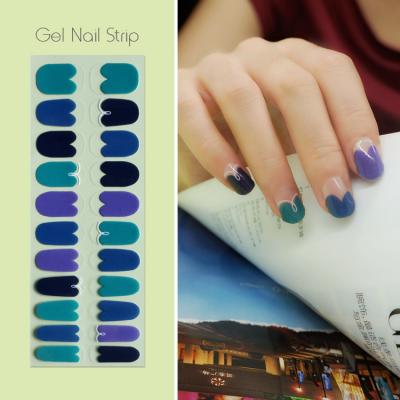 China 2022 Finger Decoration Factory Sell High Quality Professional Plastic Popular Design Nail Art Stickers Durable Nail Wraps for sale