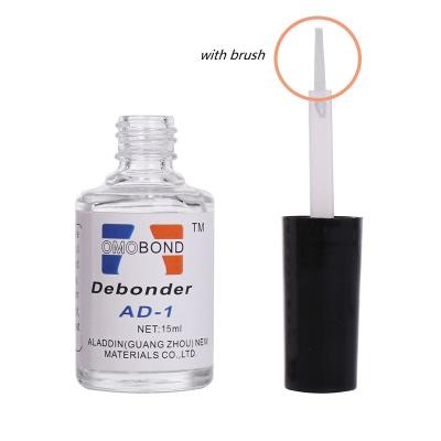 China Dissolve Nail Glue Clear Good Quality Nails Beauty Accessories Dissolving Agent Makeup Glue for sale