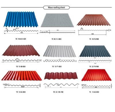 China XINGWENJIE Steel Structure Material Factory Price Corrugated Steel Roof Tiles Color RAL Coated Customized Colored Hot Galvanized Iron Roofing Sheet for sale