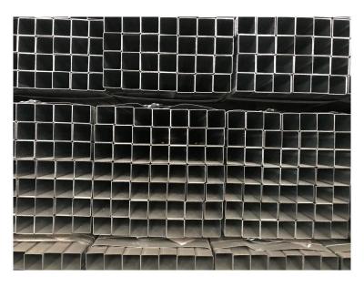 China Structure Pipe XINGWENJIE Galvanized Painted Wall Pipe Tube Thick Carbon Steel Hollow Section Welded Square Steel Black for sale