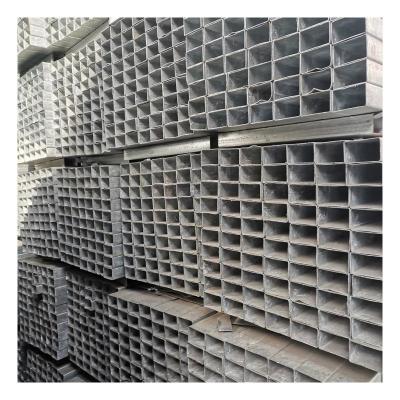 China Structure Pipe XINGWENJIE Factory Square Cavity Steel Section Hot Dipped Galvanized Rectangular Welded Steel Pipes for sale