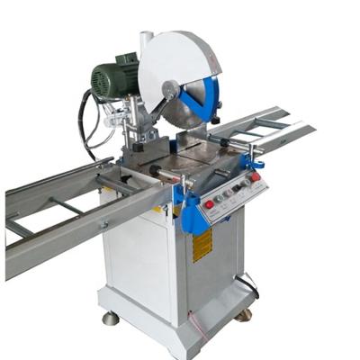 China High quality and cheap process factory price PVC/UPVC/plastic/Vinyl profile single head pvc upvc aluminum profile cutting saw for sale