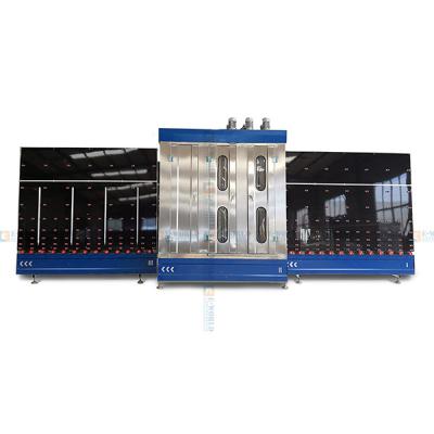 China Building Material Shops Vertical Glass Washing and Drying Machine 2000 for Window Door Glass Bead Window Curtain Wall Insulating Glazing Glass for sale