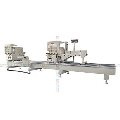 China Double Head PVC/UPVC/plastic/Vinyl/Aluminum Profile High Precision Digity Display Automatic Window Process Door Cutting Saw Cutting Machine For Aluminum Profile for sale