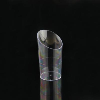 China Low Price Disposable Plastic PS PS Mini Dessert Shot Cups With for sale