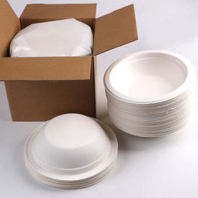 China Biodegradable Disposable Compostable Sugar Cane Bowls For Catering for sale