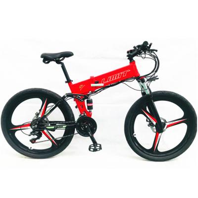 China 26inch Aluminum Alloy Foldable Lithium E Bike With 36V10AH Hidden Battery for sale