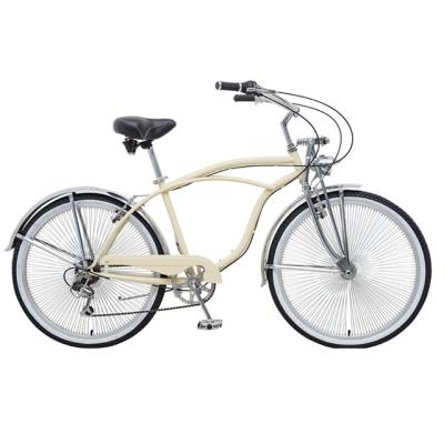 China Wholesale Beach Bike LIMIT Foot Brake Women Men Beach Cruiser Bike, 26 Inch Coaster Brake Beach Cruiser Bicycle for sale