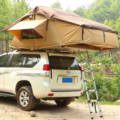 China Extended Type Best Side Vehicle Tent Car Tent Soft Top Trailer Top Tent 4 Person Top Tent for sale