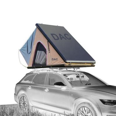 China Camouflage / Field Game Hard DAC New Style Aluminum Shell Roof Top Tent for sale