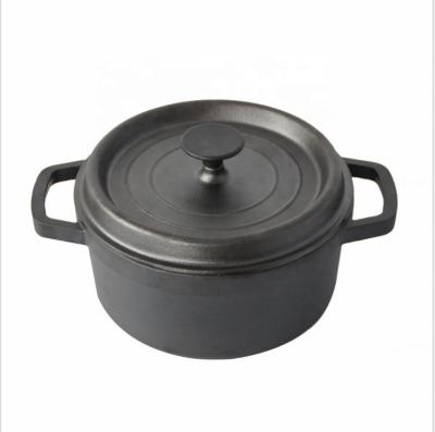 China Sustainable Soup Pot Cast Iron Nonstick Casserole Cooking Pot for sale