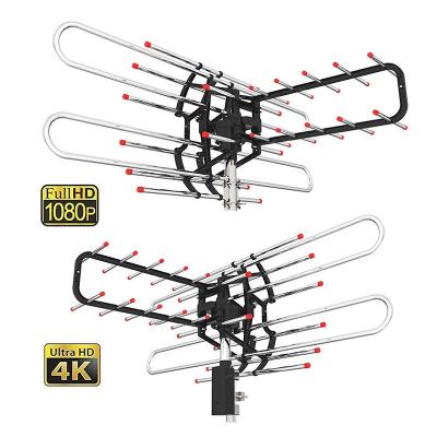 China VHF Digital UHF Outdoor High Gain Antena Aerials Long Singal Range HDTV Aerial 360 Degree Rotation TV Antenna GR-850G for sale