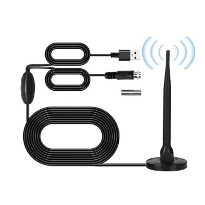 China ABS Topsale Product Passive Indoor Digital Rotation TV Antenna With Amplifier UHF VHF TV Antenna for sale