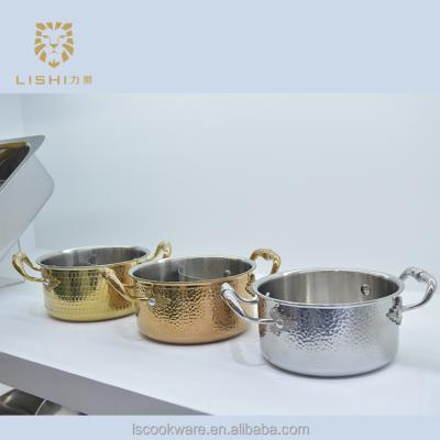 China Germany Selling Stainless Steel Cookware Set Energy Savings Sustainable Hot Stock Pot Easy Cleaning Casserole for sale