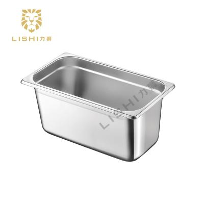 China US Standard GN Pan Stainless Steel US Gastronorm Pan With Anti Blocking for sale