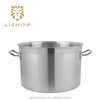 China Sustainable 05style Stainless Steel Sauce Cooking Pot With Capsulated Bottom for sale